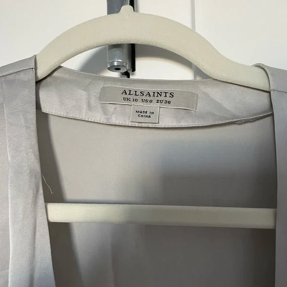 All Saints Cold Shoulder Blouse - Picture 4 of 5